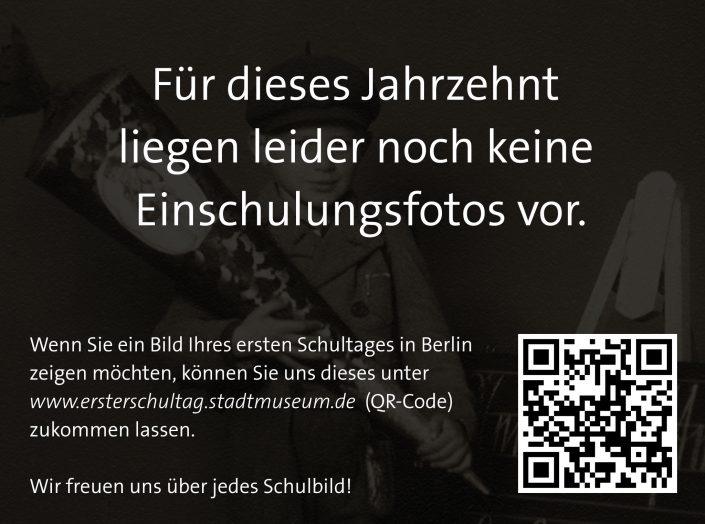 Für dieses Jahrzehnt liegen noch keine Einschulungsfotos vor.
