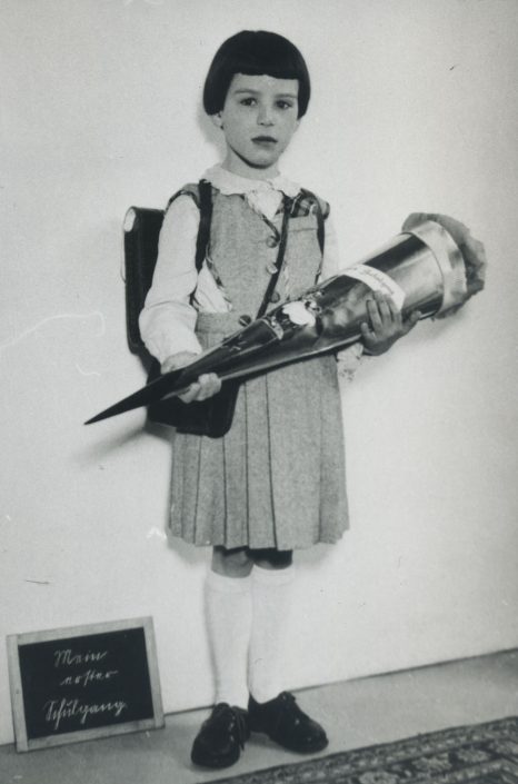 Berlin-Charlottenburg, 1955, Erika B., Privatbesitz