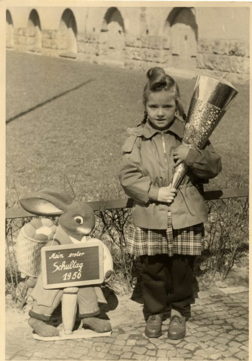 Berlin-Steglitz, 1956, M. Gesierich, seit 1950 in Berlin, Privatbesitz